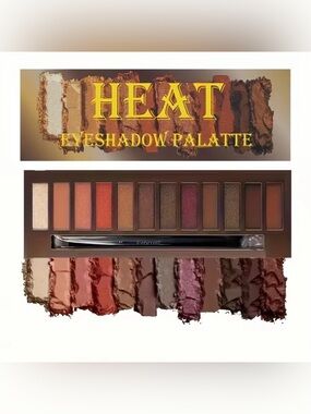 Kohl's Heat Eyeshadow Palette - Brown, Copper, Bronze & Plum Tones